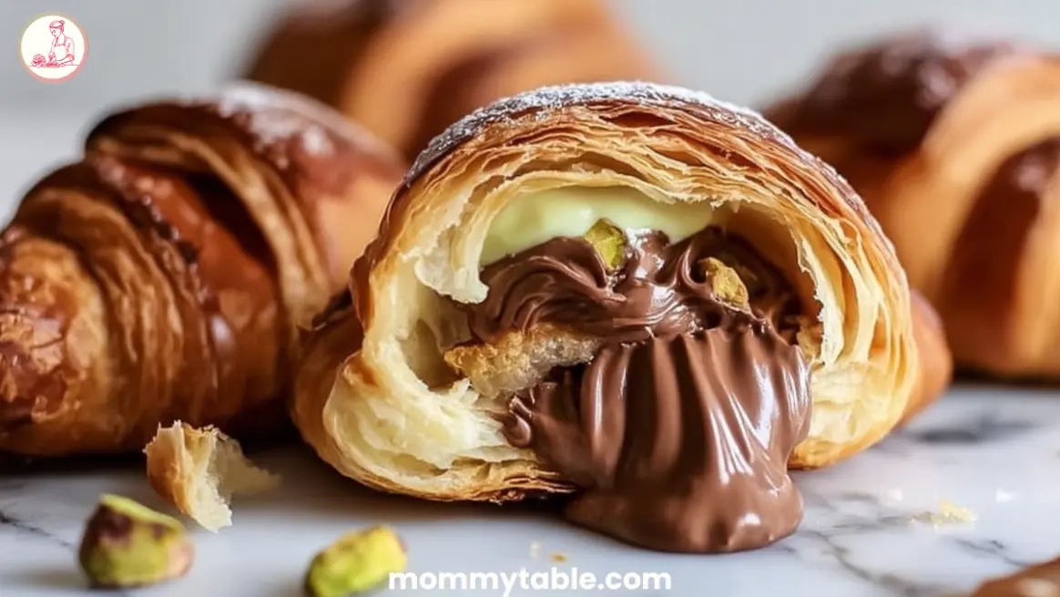 Pistachio Chocolate Croissant